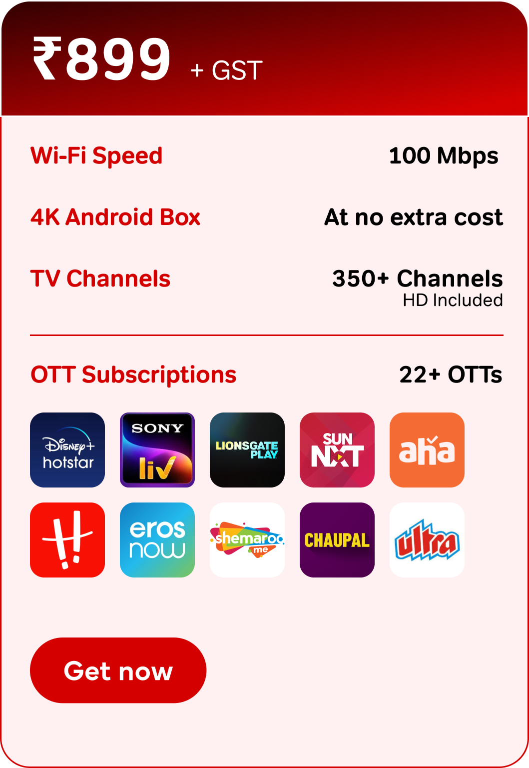 899 AirFiber Plan